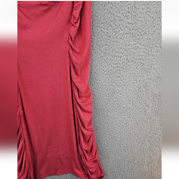 ASOS Womens Mini Cami Dress Sz 8 Side Ruching Adjustable Straps Slinky & Sexy - Picture 11 of 16